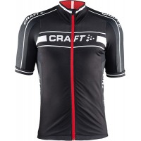Craft Bike Grand Tour zwart-rood 2015 Fietsshirt Korte Mouwen 2158