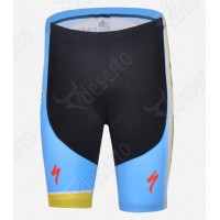 Astana Pro Team Korte fietsbroeken met zeem 2014 811