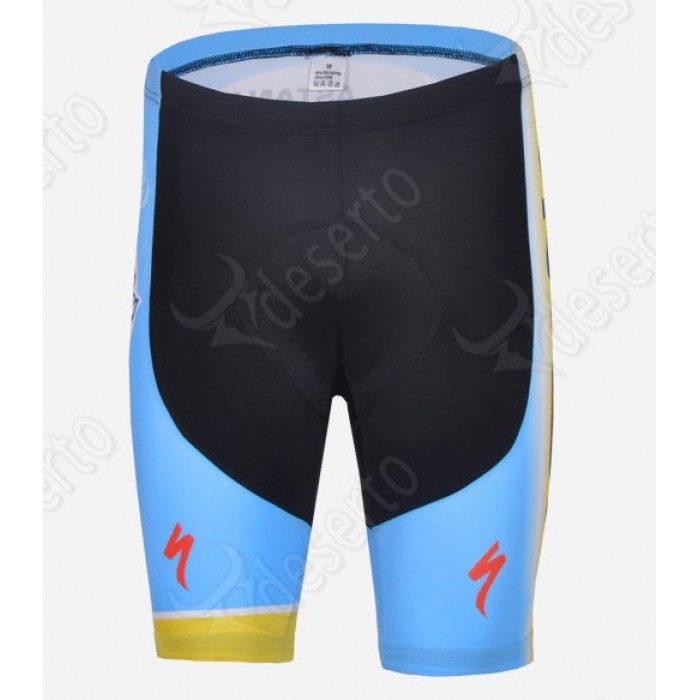 Astana Pro Team Korte fietsbroeken met zeem 2014 811