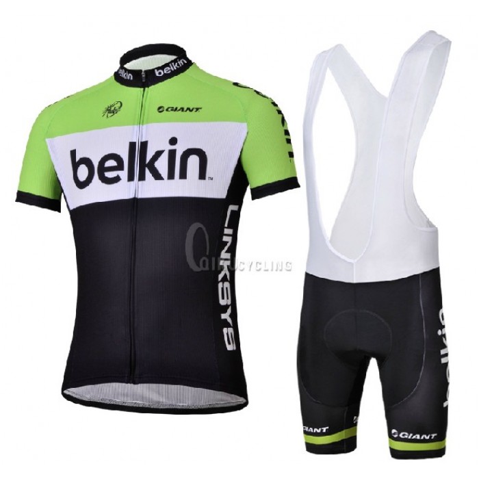 Belkin Pro Team Blanco Fietspakken Fietsshirt Korte+Korte koersbroeken Bib 4213