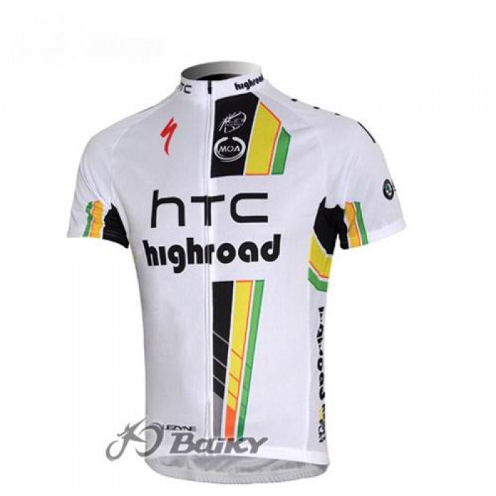 Highroad Pro Team Fietsshirt Korte mouw wit 240