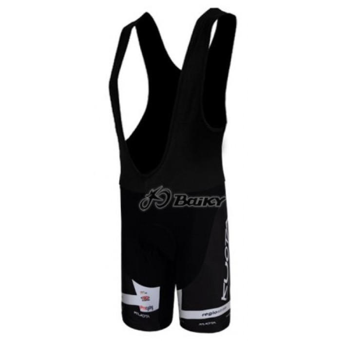 Kuota Indeland Pro Team Korte fietsbroeken Bib met zeem zwart wit 4558