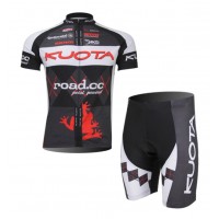 Kuota Road CC Fietskleding Fietsshirt Korte Mouwen+Fietsbroek Korte zeem 1260