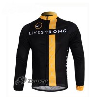 Livestrong Fietsshirt Korte mouw zwart geel 322