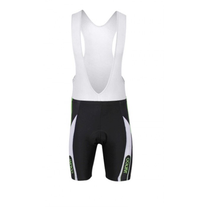 Merida 2014 Korte fietsbroeken Bib met zeem Black groen 1117