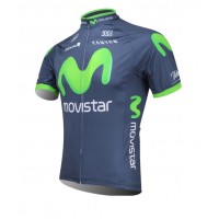 Movistar Team 2014 Fietsshirt Korte mouw 1127