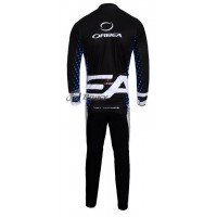 Orbea Pro Team lange fietsbroeken met zeem wit 466