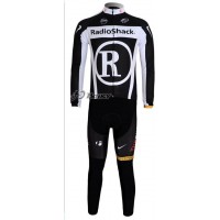 RadioShack Trek Pro Team Fietspakken Fietsshirt Korte+Korte fietsbroeken zeem rood wit 4128