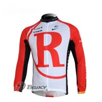 RadioShack Trek Fietsshirt lange mouw rood 496