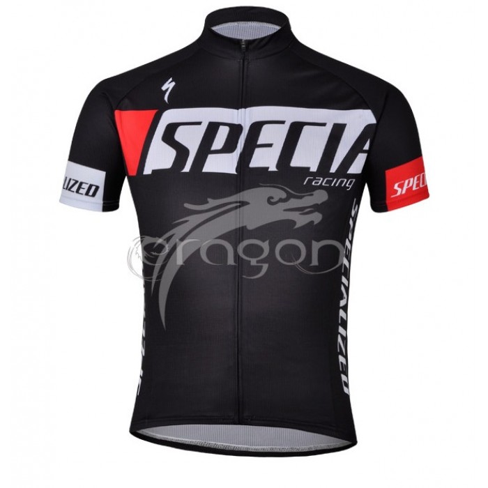 Specialized Racing Fietsshirt Korte mouw zwart 1176