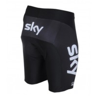 2013 Team Sky Noors kampioen Fietsshirt Korte mouw+Korte fietsbroeken met zeem Kits rood zwart 780
