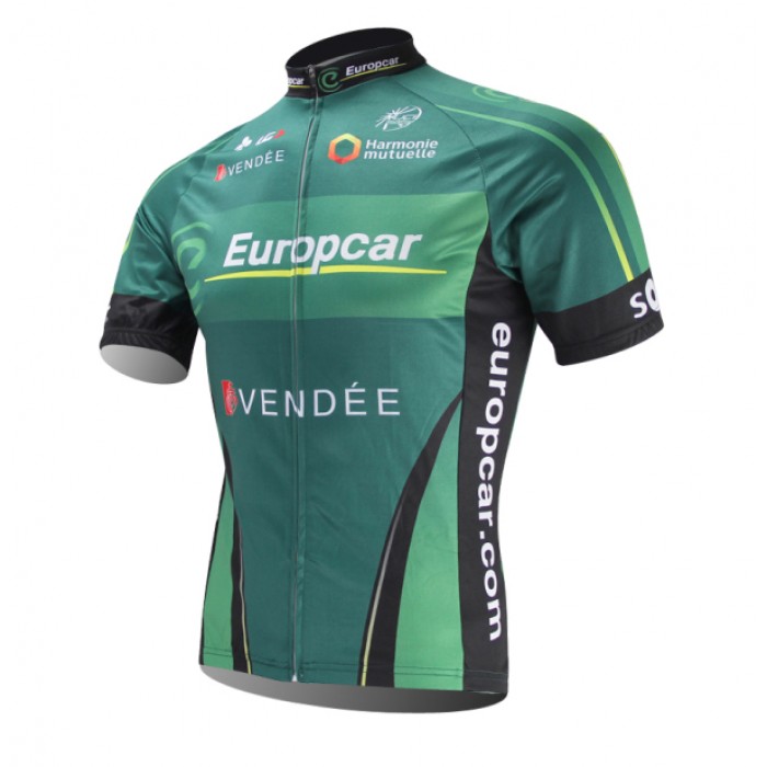 Team Europcar 2014 Fietsshirt Korte mouw 1213