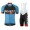 2015 Scott RC Pro zwart-blauw Fietskleding Set Fietsshirt Korte Mouwen+Fietsbroek Bib Korte 2238