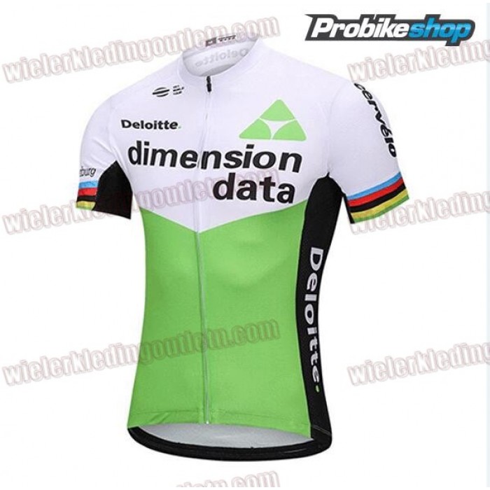 2018 Dimension Data Fietsshirt Korte Mouw 33nl10039