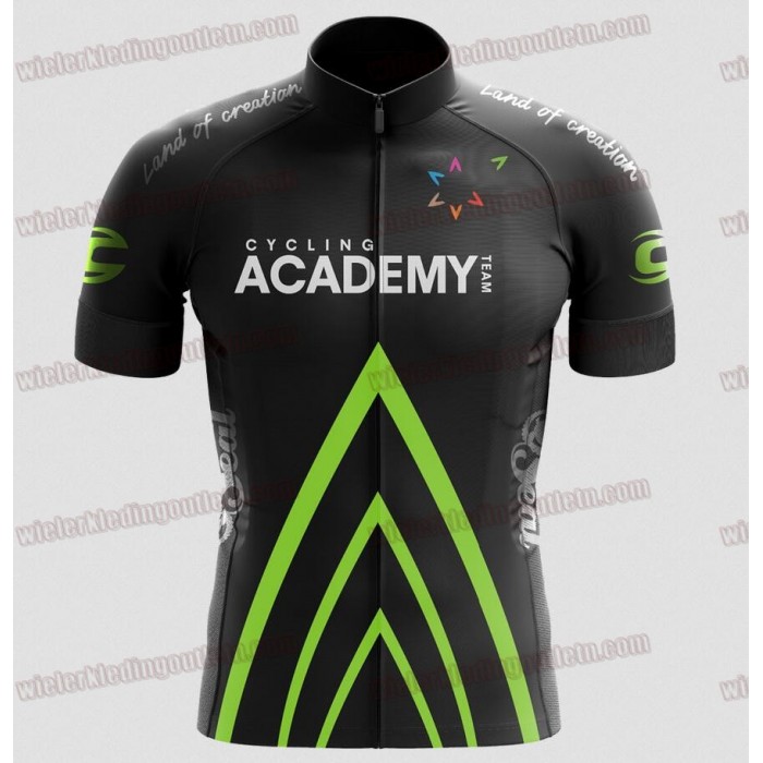 ISRAEL CYCLING ACADEMY zwart Fietsshirt Korte Mouw 33nl10030