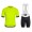 2020 BONTRAGER Circuit Fietskleding Wielershirt Korte Mouw+Korte Fietsbroeken Bib neonGeel RYOCT RYOCT