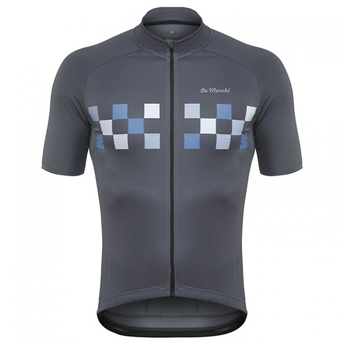 2020 DE MARCHI Siena Fietsshirt Korte Mouw Gris Y8QHN Y8QHN