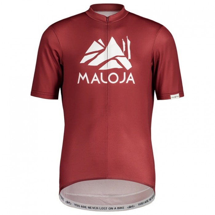 MALOJA SanetschM Fietsshirt Korte Mouw Rood OU12J OU12J