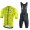 NALINI Sydney 2000 Fietskleding Wielershirt Korte Mouw+Korte Fietsbroeken Bib Zwart Geel Q08G1 Q08G1