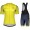 2020 SCOTT RC TEAM 10 Fietskleding Fietsshirt Korte+Korte Fietsbroeken Bib geel 2020334