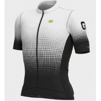 Ale PR-S Dots Fietsshirt Korte Mouw wit L12746719-02 2020145