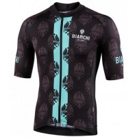 BIANCHI MILANO Roncaccio 2020 Fietsshirt Korte Mouw zwart-Grün 2020230