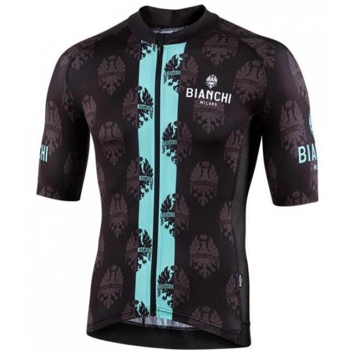 BIANCHI MILANO Roncaccio 2020 Fietsshirt Korte Mouw zwart-Grün 2020230