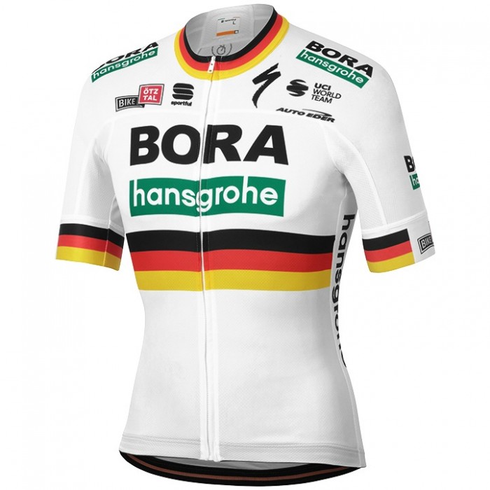 BORA-hansgrohe Deutscher Meister Fietsshirt Korte Mouw 2020 2020089