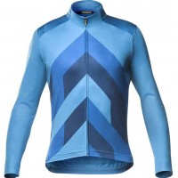 MAVIC Cosmic Graphic 2020 Wielershirts lange mouw Blau 2020339