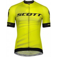 SCOTT RC Pro Fietsshirt Korte Mouw 2020 geel 2020266