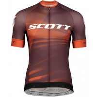 SCOTT RC Pro Fietsshirt Korte Mouw 2020 Orange-zwart 2020269