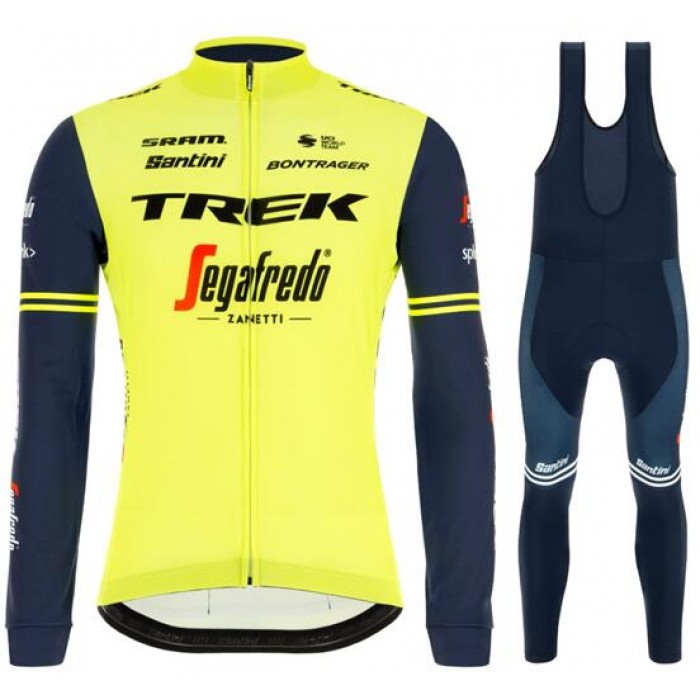 TREK-SEGAFREDO 2020 training edition Fietskleding Fietsshirt lange mouw+Lange fietsbroeken Bib 2020064 TREK-SEGAFREDO 2020 training edition Fietskleding Fietsshirt lange mouw+Lange fietsbroeken Bib 2020064