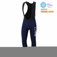 2021 Winter Fleece Israel Start Up Nation Pro Team Lange Fietsbroek Bib 837