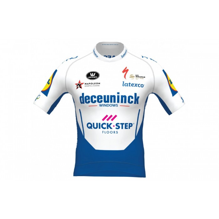 2020 DECEUNINCK QUICK-STEP FLOORS Race PRR Fietsshirt Korte Mouw 2020200