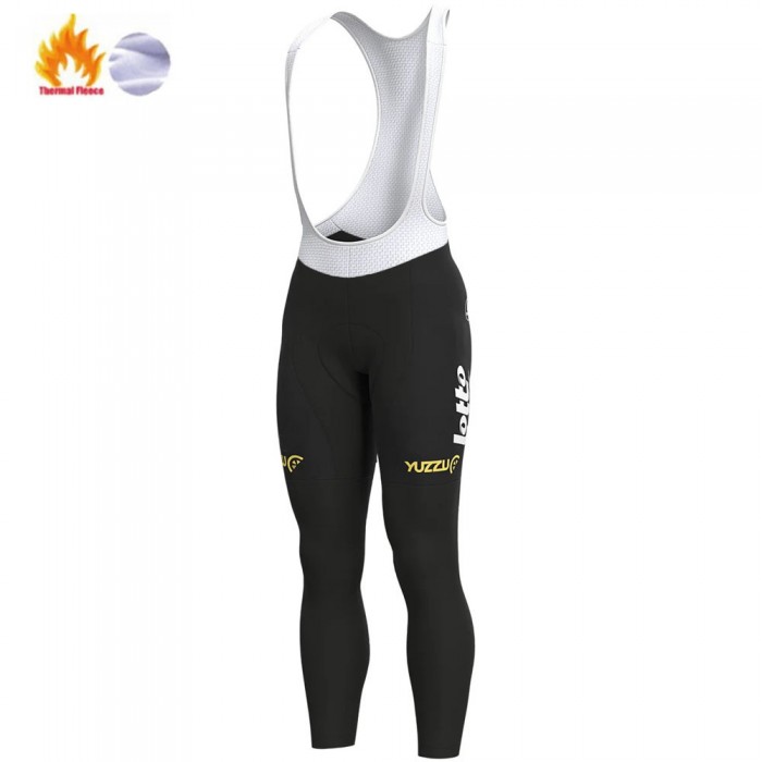 2021 Winter Fleece Lotto Soudal Pro Team Lange Fietsbroek Bib 895 2021 Winter Fleece Lotto Soudal Pro Team Lange Fietsbroek Bib 895
