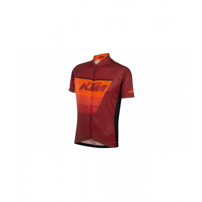 KTM FACTORY LINE zwart-orange-rood 2020 Fietsshirt Korte Mouw 2020189