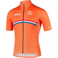 NIEDERLANDE 2020 Fietsshirt Korte Mouw langer RV-BioRacer Fietsen National Team 2020014