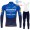 2021 Winter Fleece Deceuninck quick step Pro Team Fietskleding Fietsshirt Lange Mouw+Lange Fietsbroek Bib 925