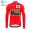 2021 Winter Fleece Jumvo Visma Spanish Pro Team Fietsshirt Lange Mouw 874