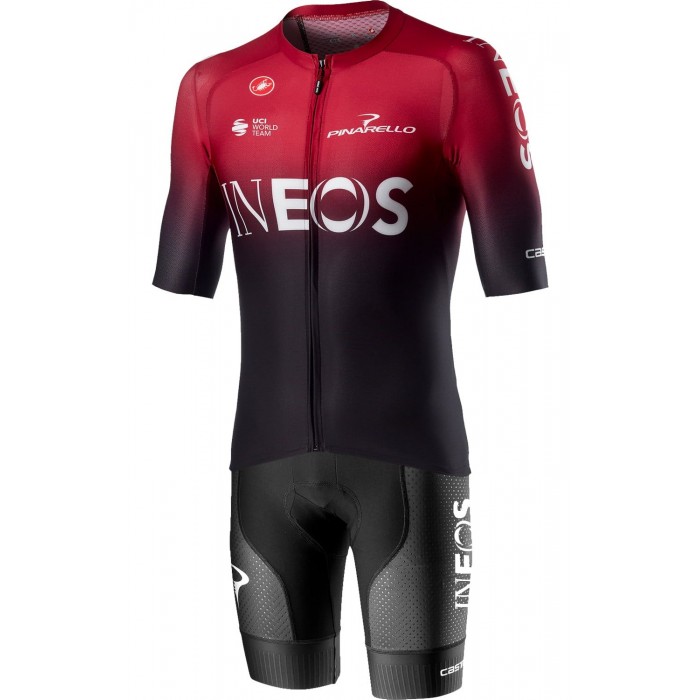 TEAM INEOS 2020 Aero Set AERO RACE 61 fietsshirt+FREE AERO RACE Korte fietsbroeken Bib 2020033 TEAM INEOS 2020 Aero Set AERO RACE 61 fietsshirt+FREE AERO RACE Korte fietsbroeken Bib 2020033