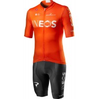 TEAM INEOS 2020 training edition Set Fietsshirt Korte Mouw+Korte fietsbroeken Bib CASTELLI Fietsen Profteams 2020029