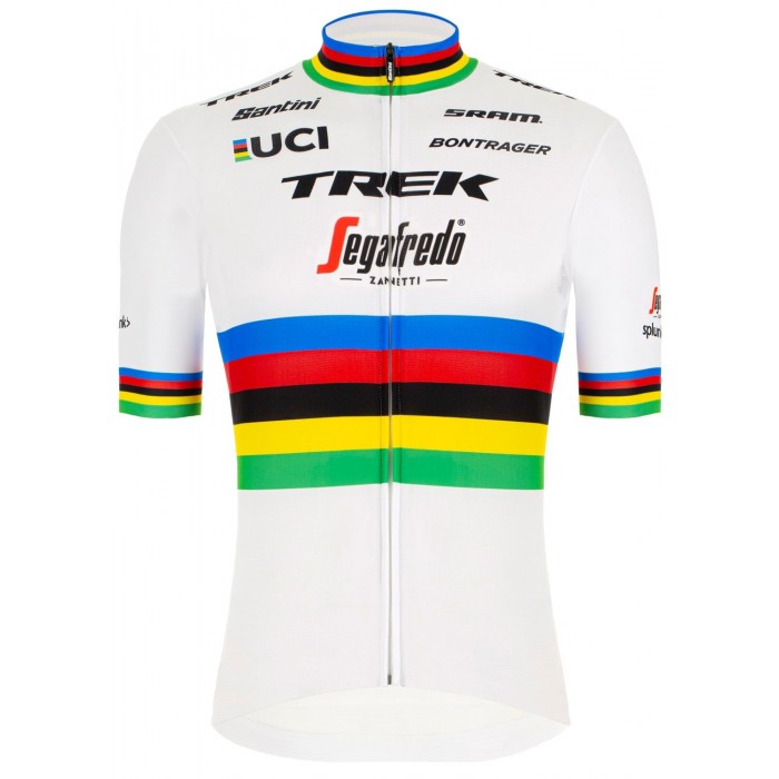TREK-SEGAFREDO 2020 Strassenrad Weltmeister Fietsshirt Korte Mouw langer Reißverschluss 2020055 TREK-SEGAFREDO 2020 Strassenrad Weltmeister Fietsshirt Korte Mouw langer Reißverschluss 2020055