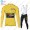 Winter Thermal Fleece Jumbo Visma 2021 Tour De France Wielerkleding Set Fietsshirts Lange Mouw+Lange Fietsrbroek Bib 2021261