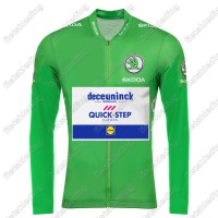Deceuninck quick step 2021 Tour De France Fietsshirt Lange Mouw 2021080