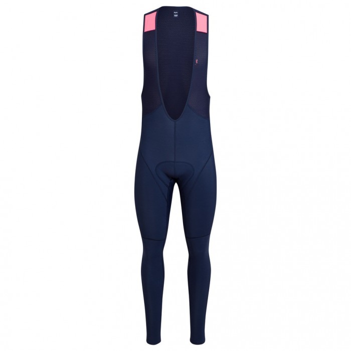 2017 Rapha Brevet blauw-Rose Lange fietsbroeken Bib 2540