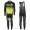 2017 Scott RC zwart-Jaune Fietskleding Wielershirt lange mouw+Lange fietsbroeken Bib 2568