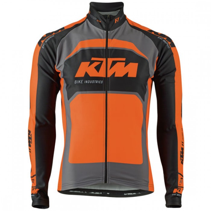 KTM Fietsshirt lange mouw orange 2016036510 KTM Fietsshirt lange mouw orange 2016036510