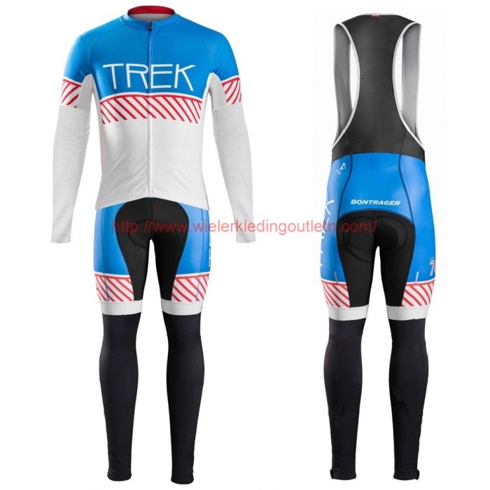 2016 Bontrager Trek Specter Jahrgang wit-Blauw Wielerkleding Wielershirt lange mouw+Lange fietsbroeken Bib 201717025 2016 Bontrager Trek Specter Jahrgang wit-Blauw Wielerkleding Wielershirt lange mouw+Lange fietsbroeken Bib 201717025
