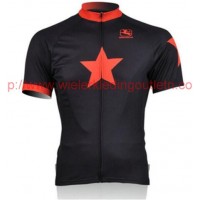 Mellow Johnny-s rood Zwart Fietsshirt Korte Mouw 201717135