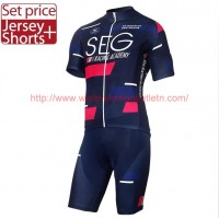 SEG RACING ACADEMY 2017 Fietskleding Fietsshirt Korte+Korte fietsbroeken 201717279